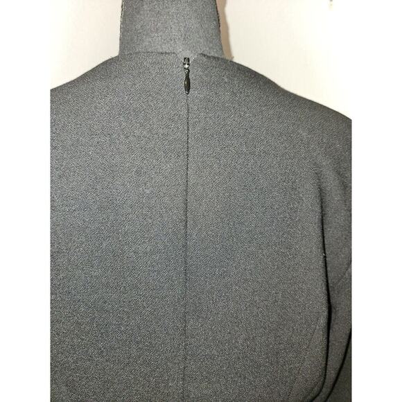 NWT! Banana Republic Black Scalloped Waist Sheath Dress Size 12 - Picture 7 of 15